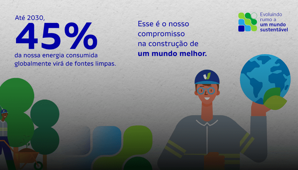 Evoluindo rumo a um mundo sustentável: essa é a energia que nos move